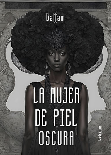 La mujer de piel oscura