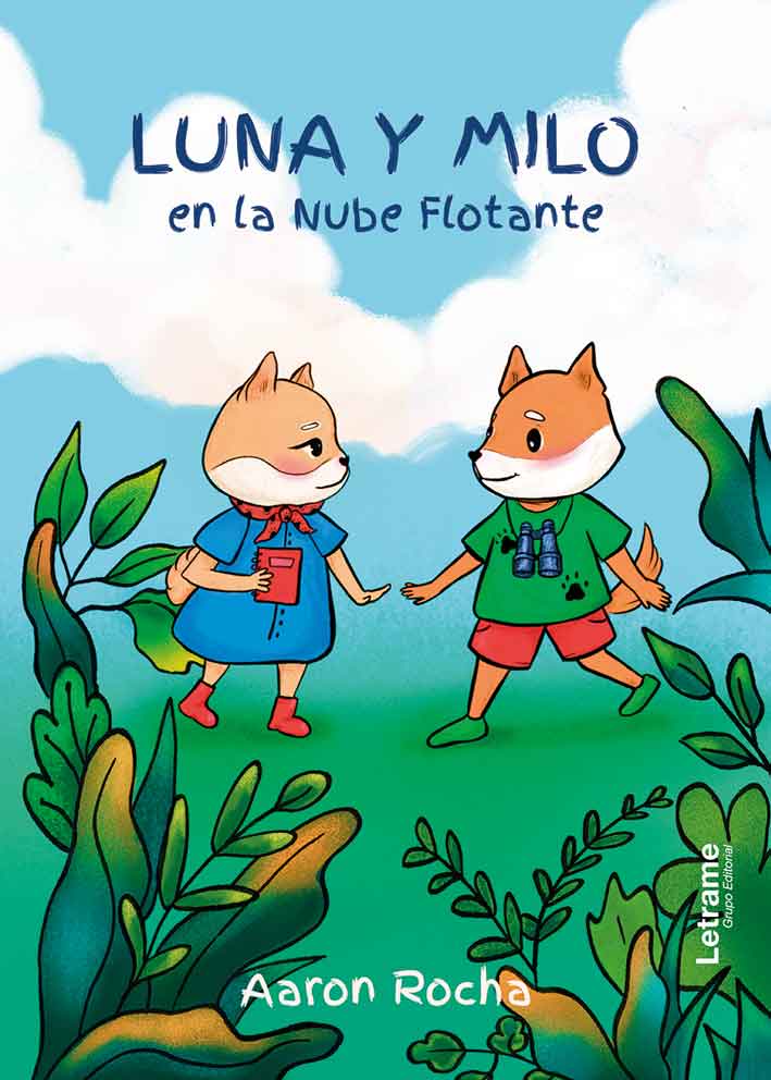 Luna y Milo en la nube flotante