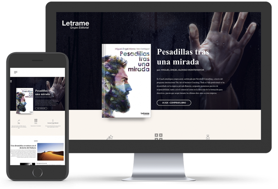 Web site para escritores - Grupo Editorial Letrame